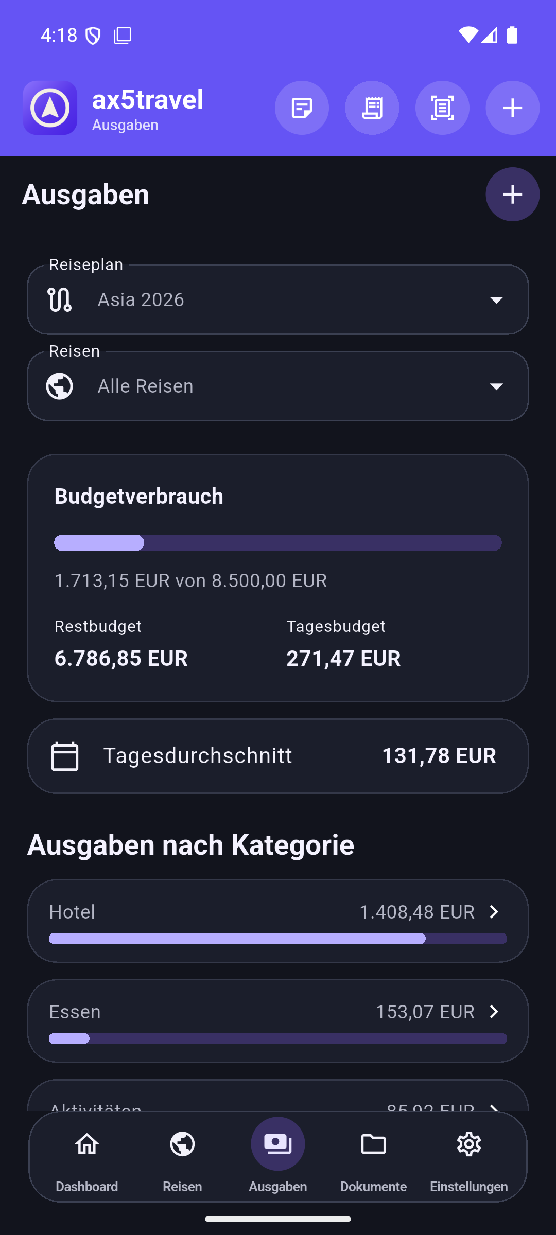 expenses