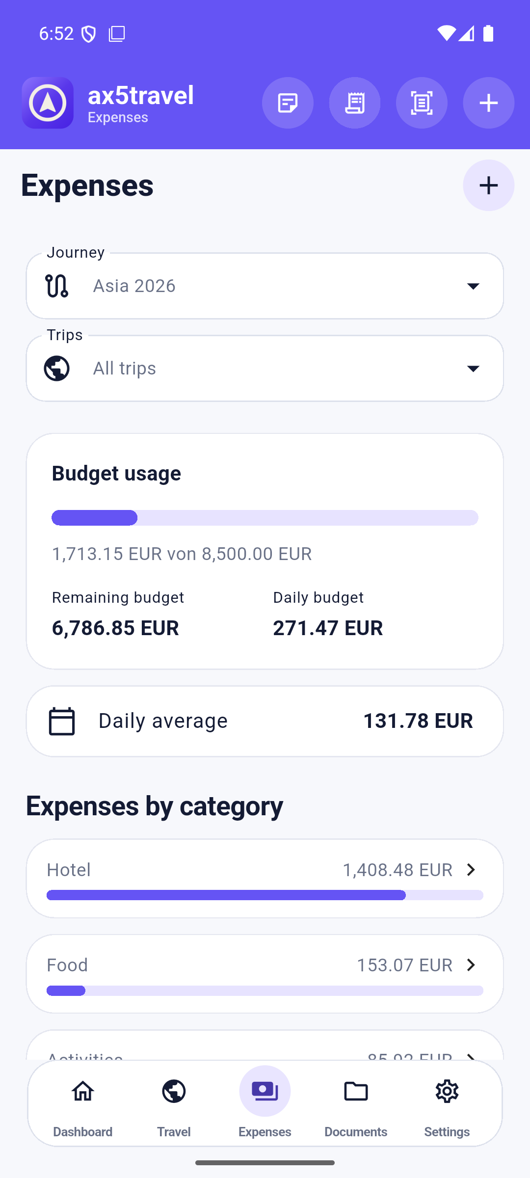 expenses